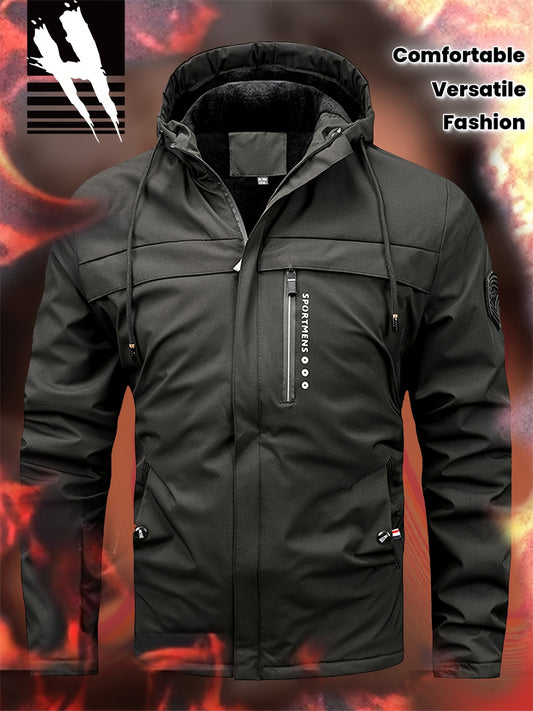 Men's Slim-Fit Korean Style Casual Windbreaker for Fall