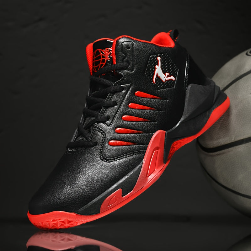 Breathable Men's Sports Basketball Shoes - Lightweight Non-Slip Sneakers for Running, Walking, and Training Couple Style Large Size Athletic Footwear Spring Summer Vacation Gift - ayq