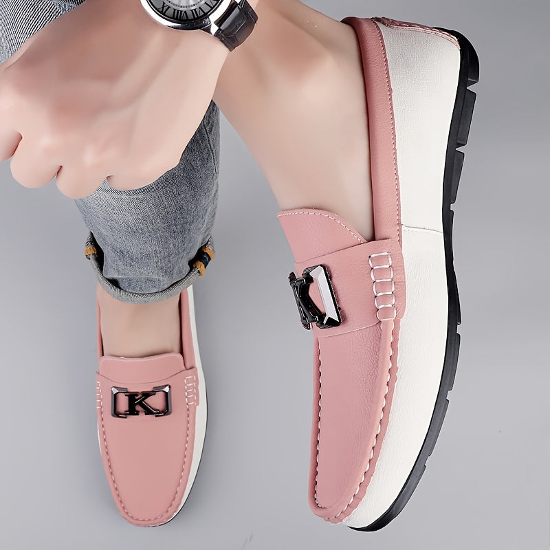 Men's Soft Slip-On Casual Shoes - Breathable Non-Slip Sole
