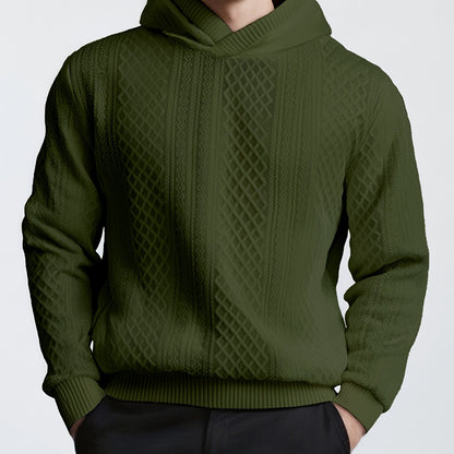 Տղամարդու ժակարդե երկարաթև սվիտեր աշնանային և ձմեռային սեզոնի համար, տղամարդկանց համար նախատեսված առօրյա երկարաթև վերնաշապիկ, պատրաստված բարձր խտության ժակարդե գործվածքից