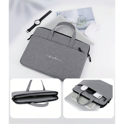 Minimalist Durable Crossbody Laptop Bag for 15.6-inch Laptops