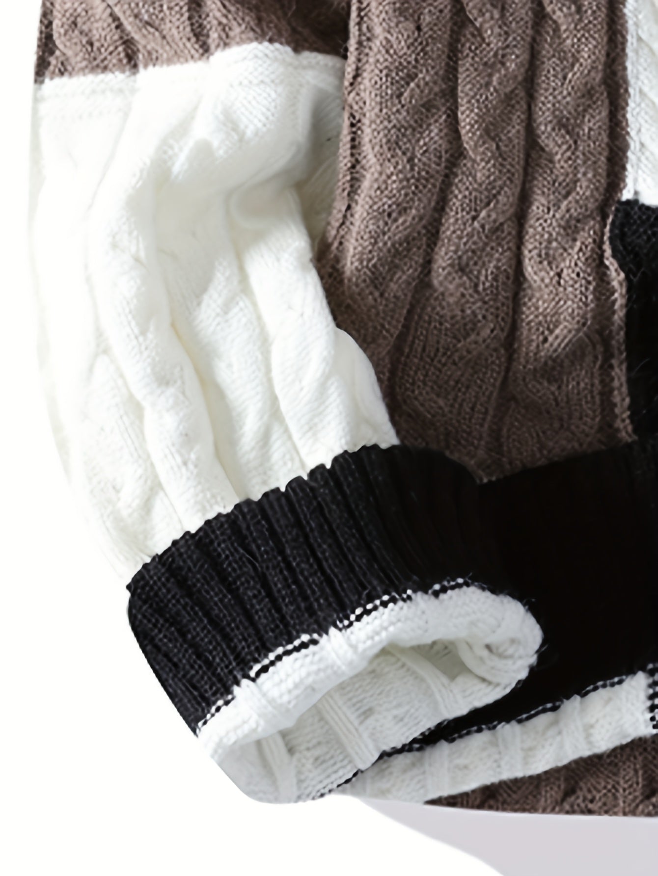 Տղամարդու սվիտեր - շագանակագույն/ - երկար թևքերով, վզնոցով, աշուն/ձմեռ, գրասենյակ, երեկույթ, առօրյա - հեշտ խնամվող, պաշտոնական և առօրյա սվիտեր տղամարդկանց համար