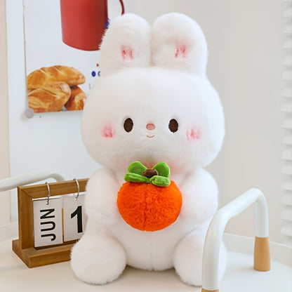 26Cm/10.24In Cute Rabbit Plush Toy Doll Figurine Little White Rabbit Plushie Birthday Gift Decorative Ornament