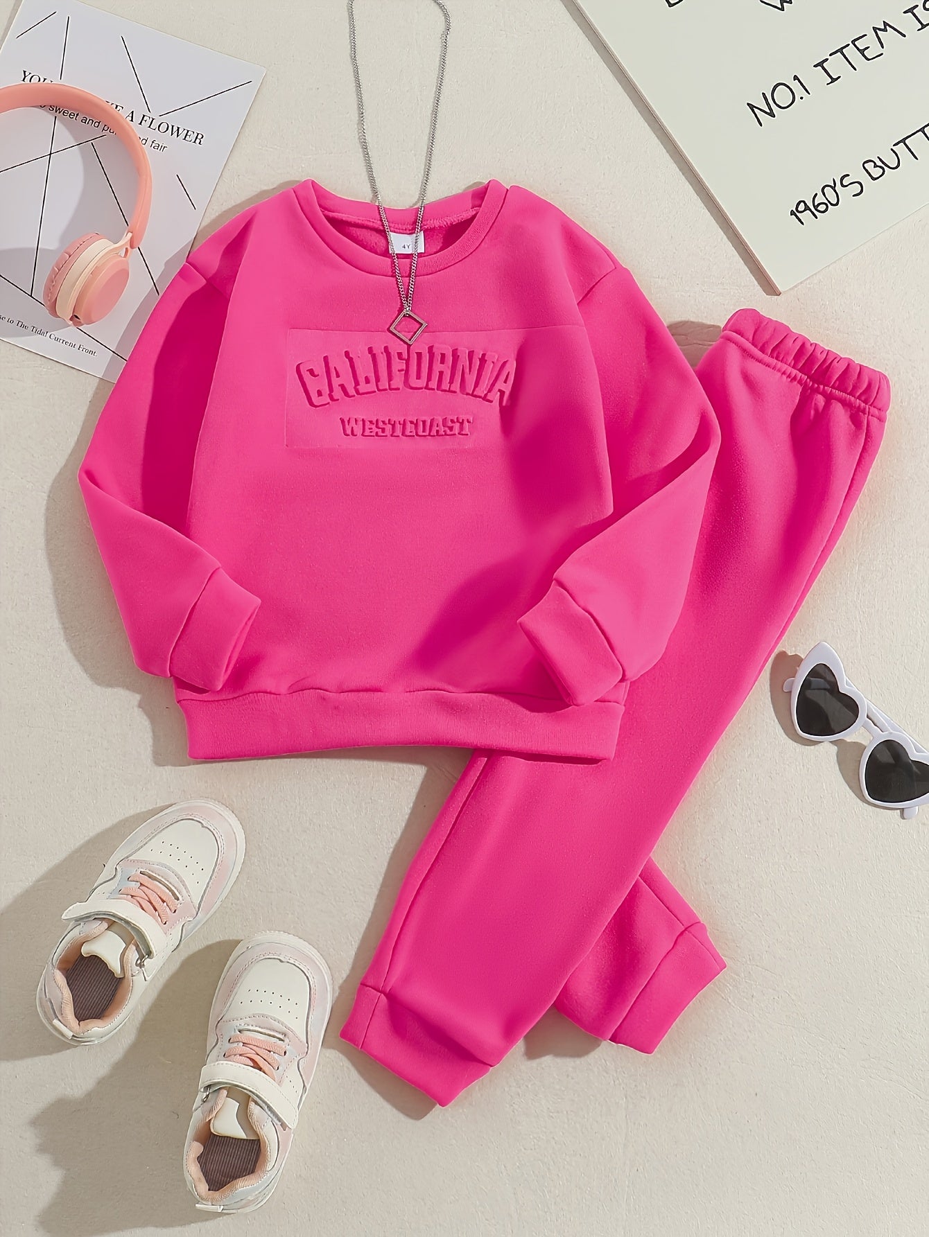 Տղա աղջիկների աշուն/ձմեռ տառերով դրոշմված տաք, աստառով սվիտեր և մարզաշապիկ, իդեալական է բացօթյա օգտագործման համար