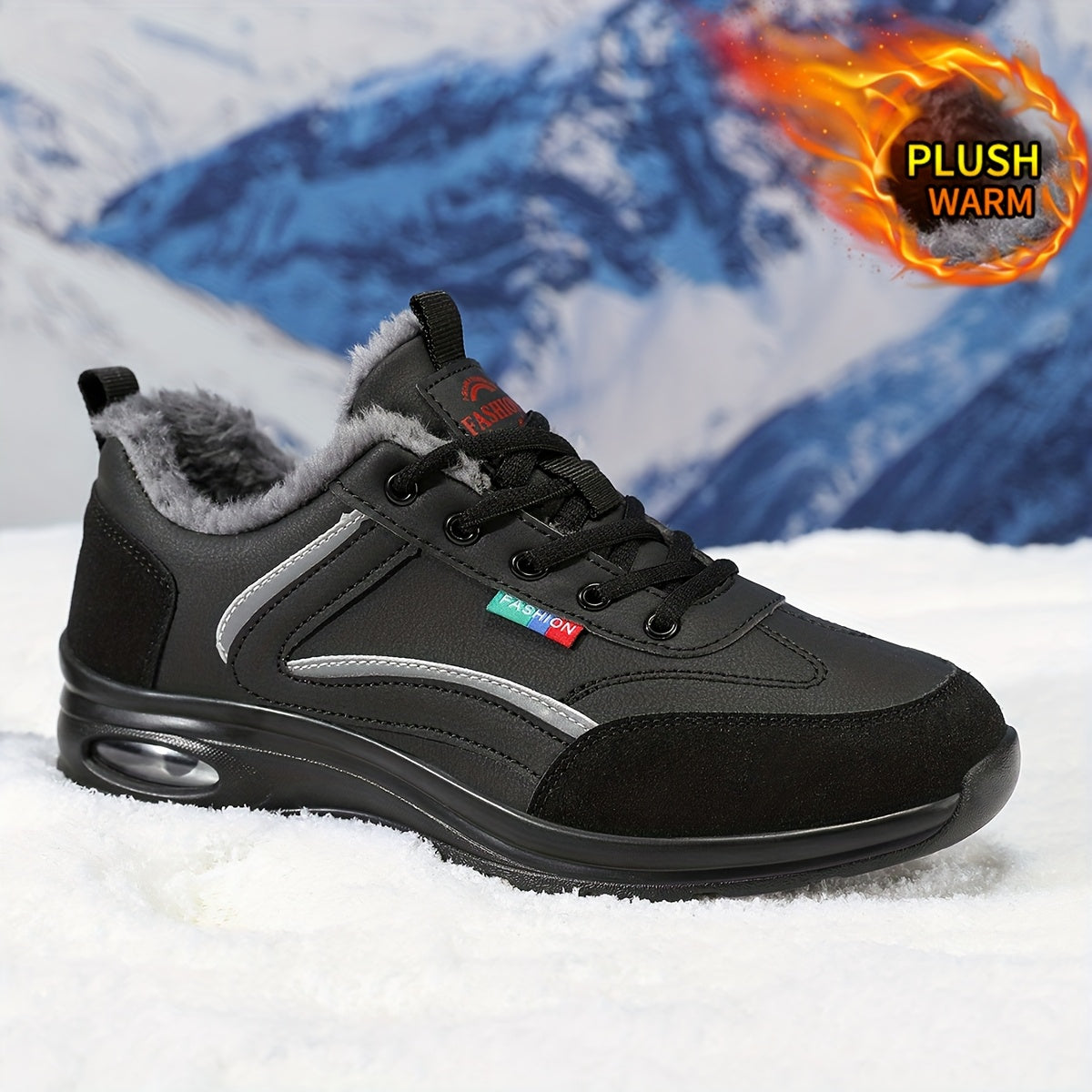 Men's Fashion Lightweight Winter Padded Casual Sports Shoes Shoes