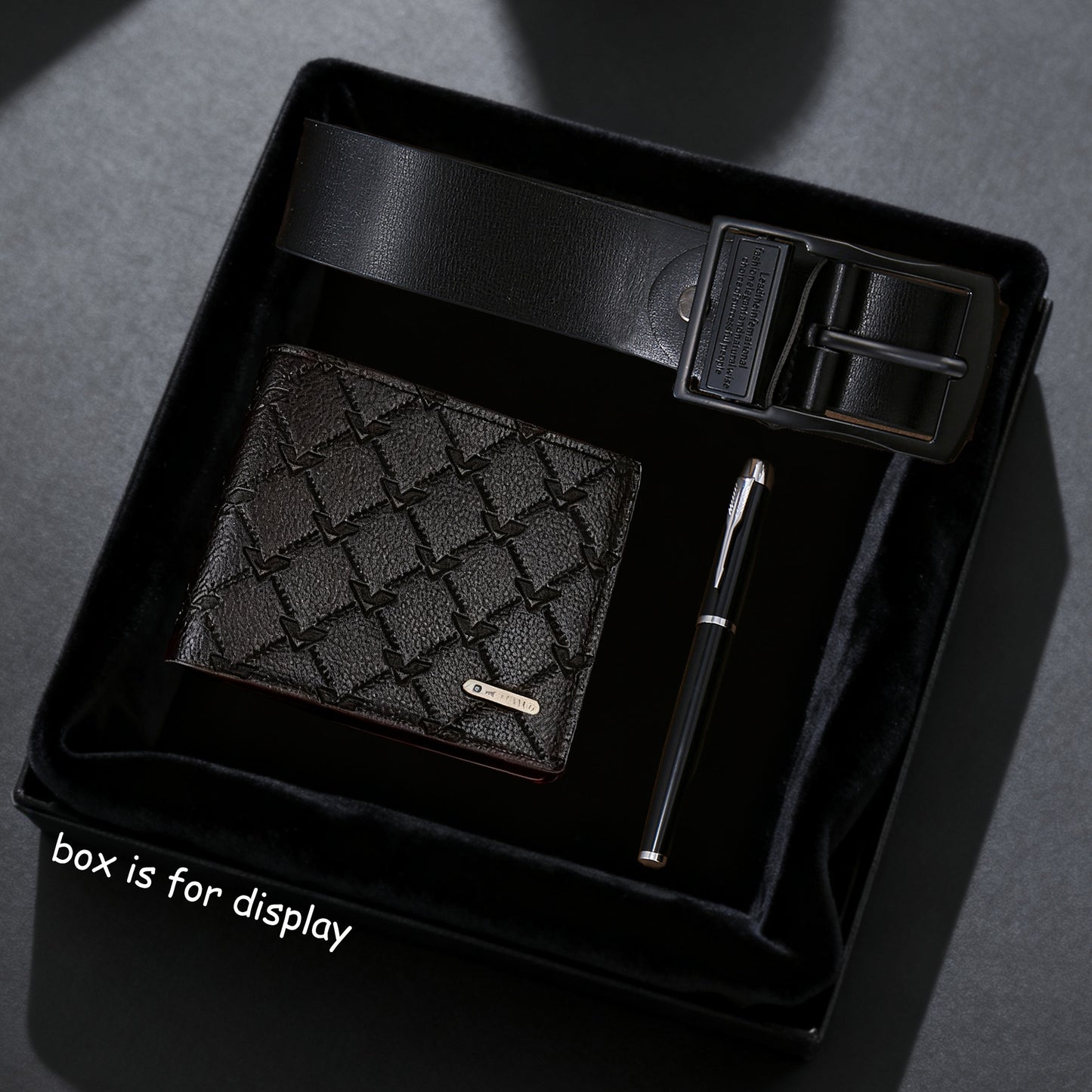 Men's Belt Set, Simple Novelty Stylish Classic Belt Combo, Premium Daily Wear Set, Ideal Gift for Business / Anniversaries / Valentine's Day / Christmas and Other Holidays