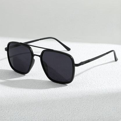 Unisex Double Bridge Polarized Sunglasses with TAC Lenses