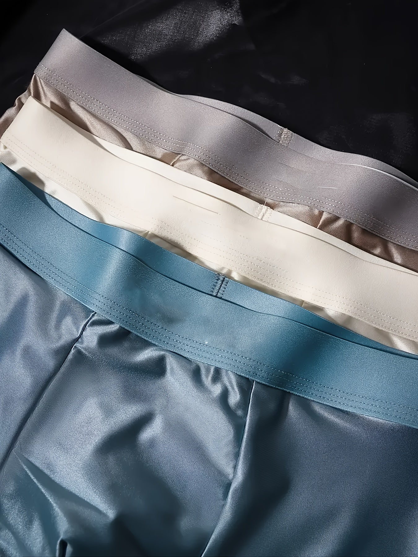 Men's Breathable Boxer Briefs 4-Pack, Stretchy & Comfortable