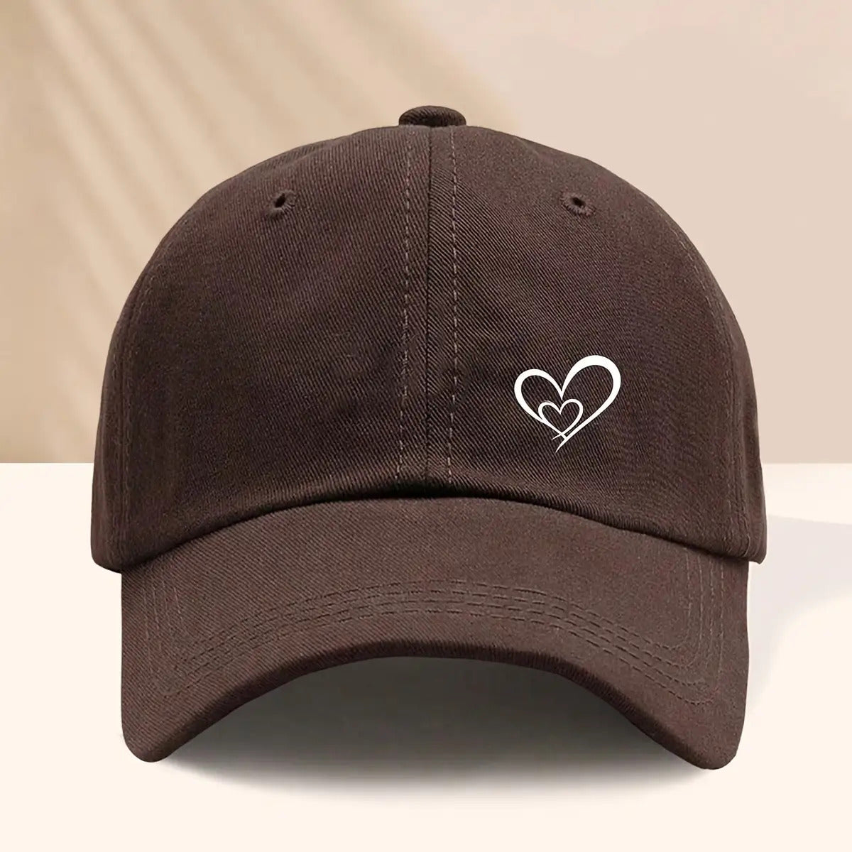 Unisex Breathable Baseball Cap for All Seasons, Fitted Polyester