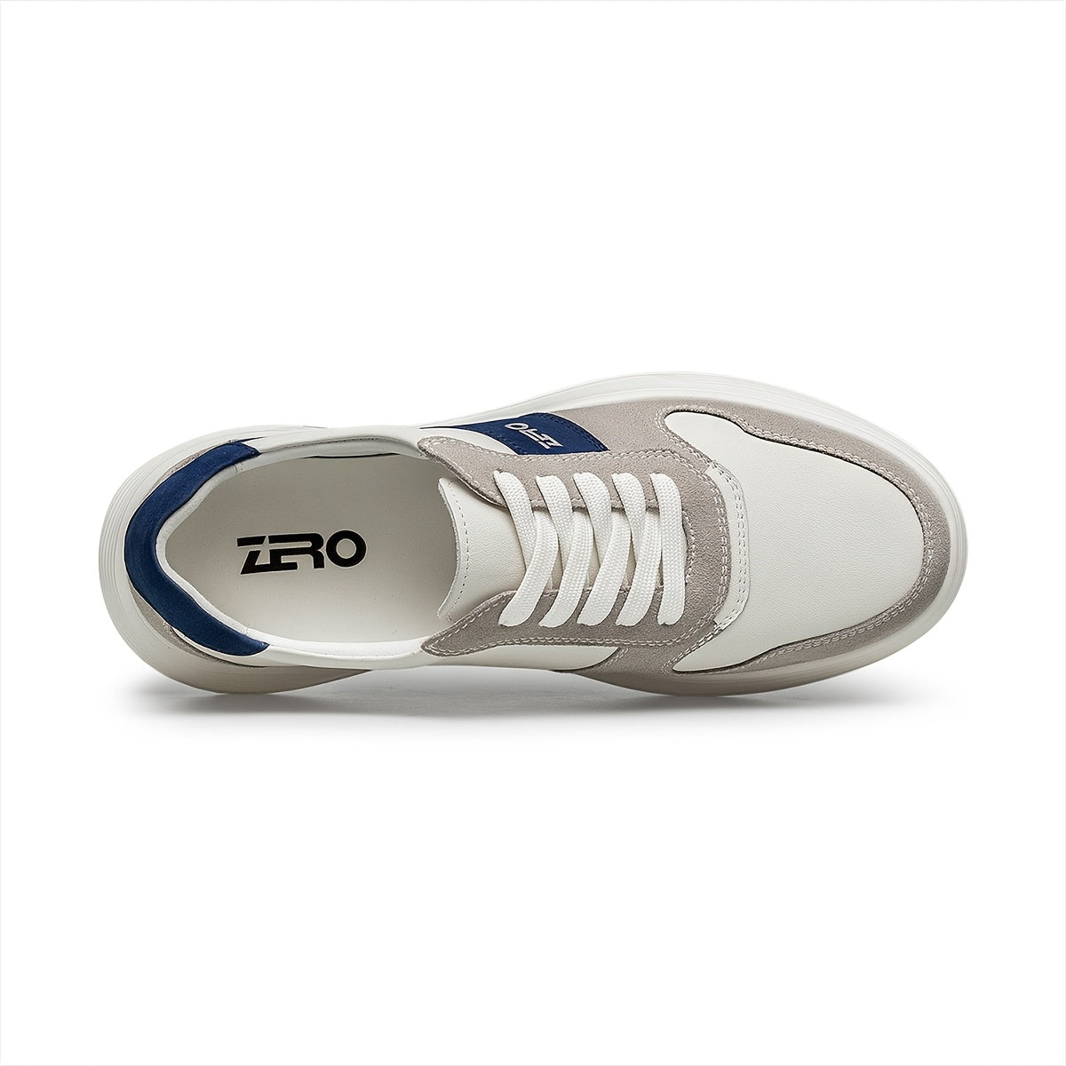 ZRO Men’s Casual Sports Sneakers with Leather & EVA Sole