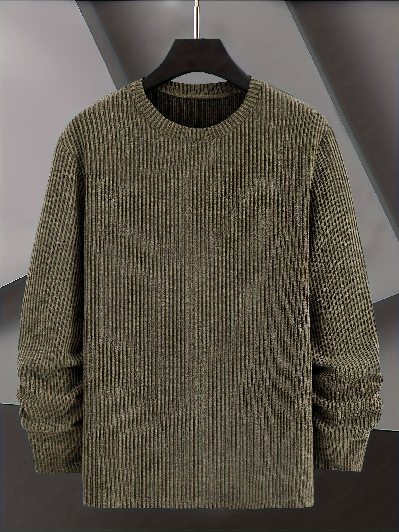 Տղամարդու տրիկոտաժե սվիտեր, գարուն/աշուն ոճի, երիզավոր մարզաշապիկ, ժակարդ, առօրյա, նորաձև, բացօթյա վերնաշապիկ