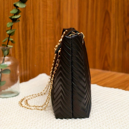 Նորաձև և մինիմալիստական ​​​​ուսի պայուսակ, բարձրորակ տեսք ունեցող, գեղեցիկ քոլեջի ոճով ուսի պայուսակ, բազմակողմանի է ամենօրյա ճանապարհորդությունների և դիմահարդարման պայուսակի համար։