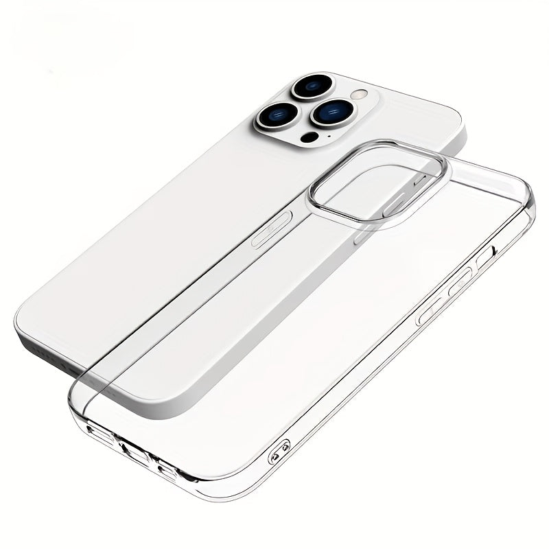 Clear Shockproof TPU Case for iPhone 18, 17, 16 Series