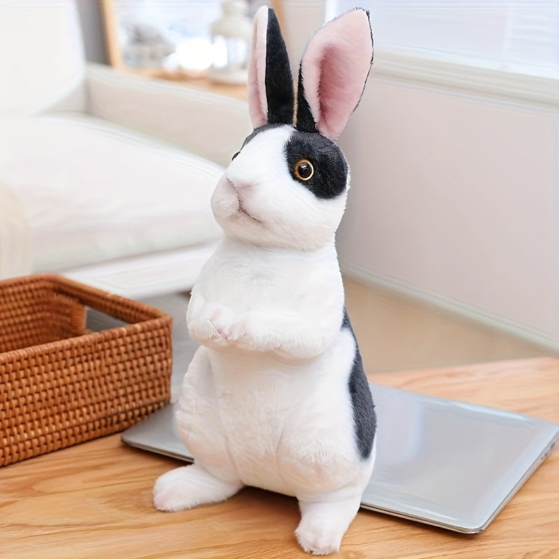 Toy Figure Doll: Lifelike Rabbit Plush Toy, Adorable Rabbit Plush Animal, Perfect for Video Game Fans, Birthday Gifts, and Easter Decorations, Plush Figures