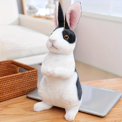 Toy Figure Doll: Lifelike Rabbit Plush Toy, Adorable Rabbit Plush Animal, Perfect for Video Game Fans, Birthday Gifts, and Easter Decorations, Plush Figures