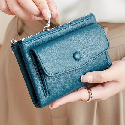 MIYIN Women's Wallet - Large Capacity Double Zipper Credit Card Holder with Coin Pocket, Lightweight Handbag for ID, Cash & Keys, Minimalist for daily Commute & Travel, Easy-Care Design for busy Ladies