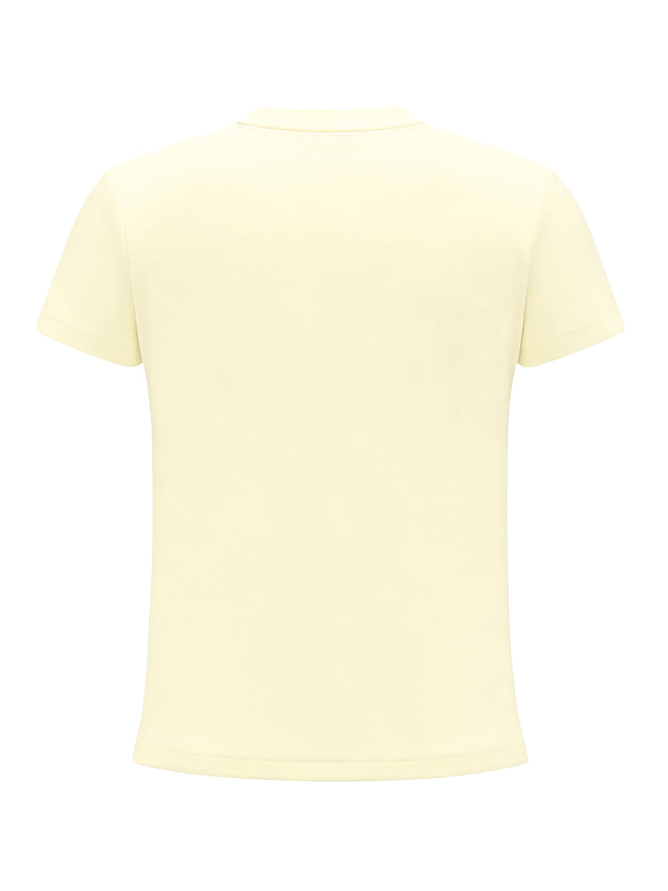 Women's Cotton Crew Neck T-Shirt with Geometric Print