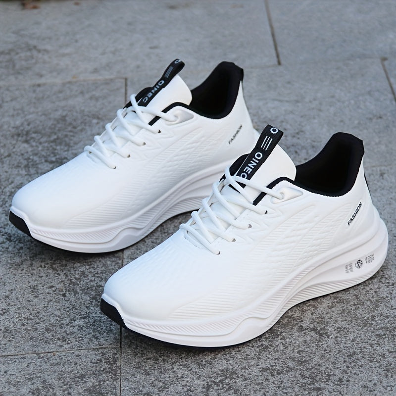 Men's Autumn/Winter High Quality Versatile Work Shoes, Trendy Fashionable Anti-Slip Lightweight Sneakers for Students, Men's Running Shoes - ayq