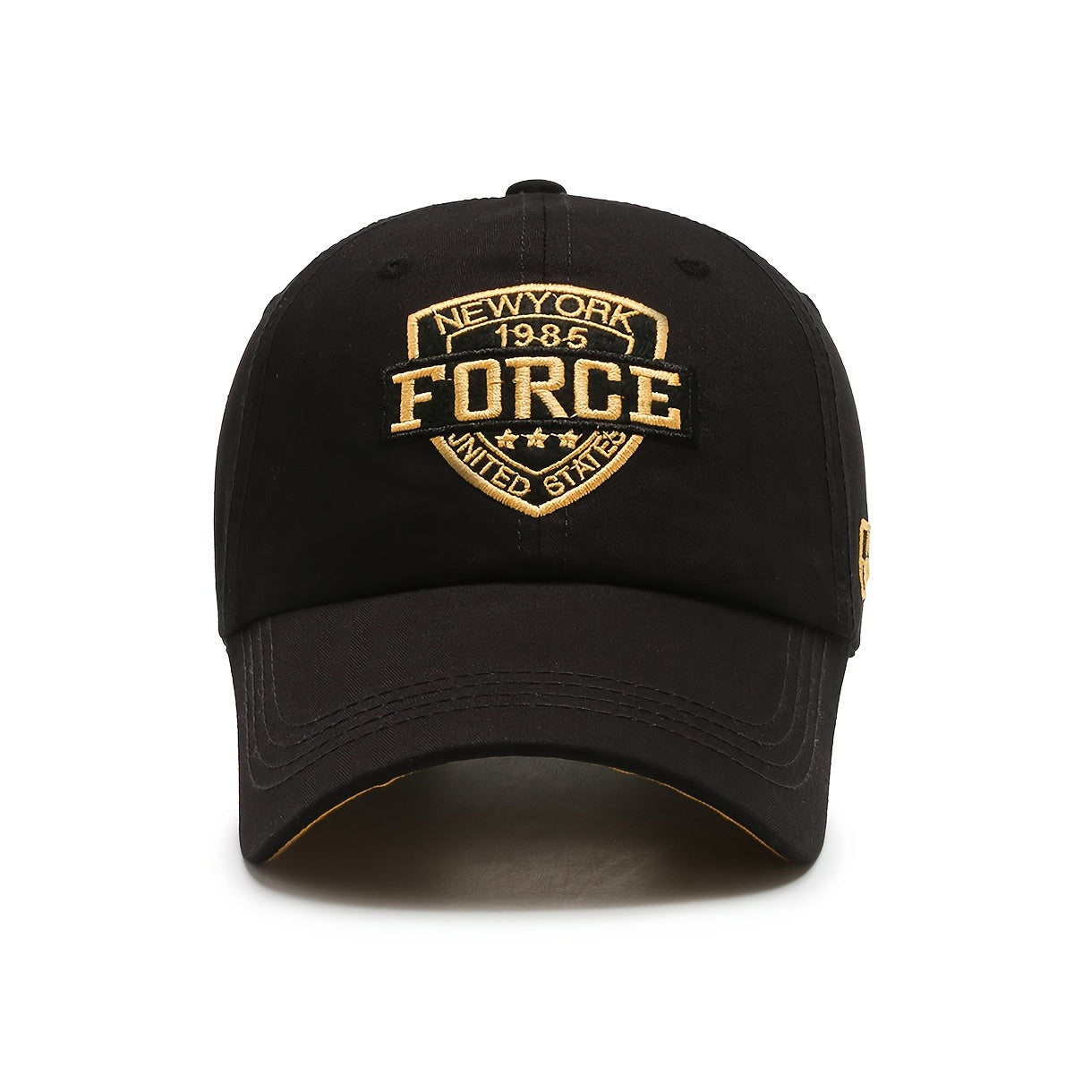 Vintage NY 1880 Force Baseball գլխարկ՝ շնչող, արևապաշտպան գլխարկ արշավի և ճանապարհորդության համար, առկա է սև, ձիթապտղի կանաչ, բեժ, մուգ մոխրագույն, արշավային հանդերձանքով