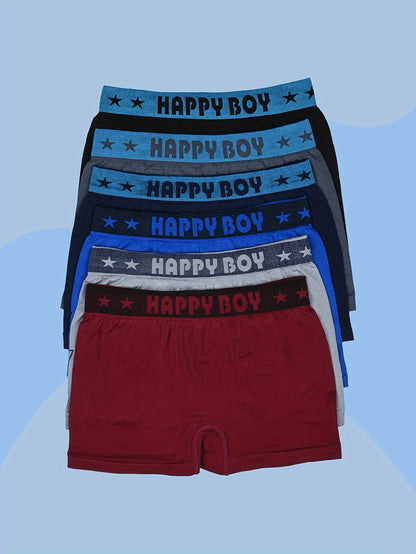 SIETE ROSA 'Boxer Briefs 6-pack - պոլիեսթեր և էլաստանե սպորտային ոճի ներքնազգեստ դիմանկարային նախշով, միջին ձգվող տրիկոտաժե գործվածք, 12 տարեկանից ցածր տարիքի բոլոր սեզոնային հարմարավետություն – Kite Doll Print