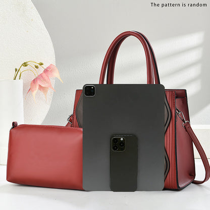 Women's Elegant PU Leather Single-Shoulder Crossbody Bag