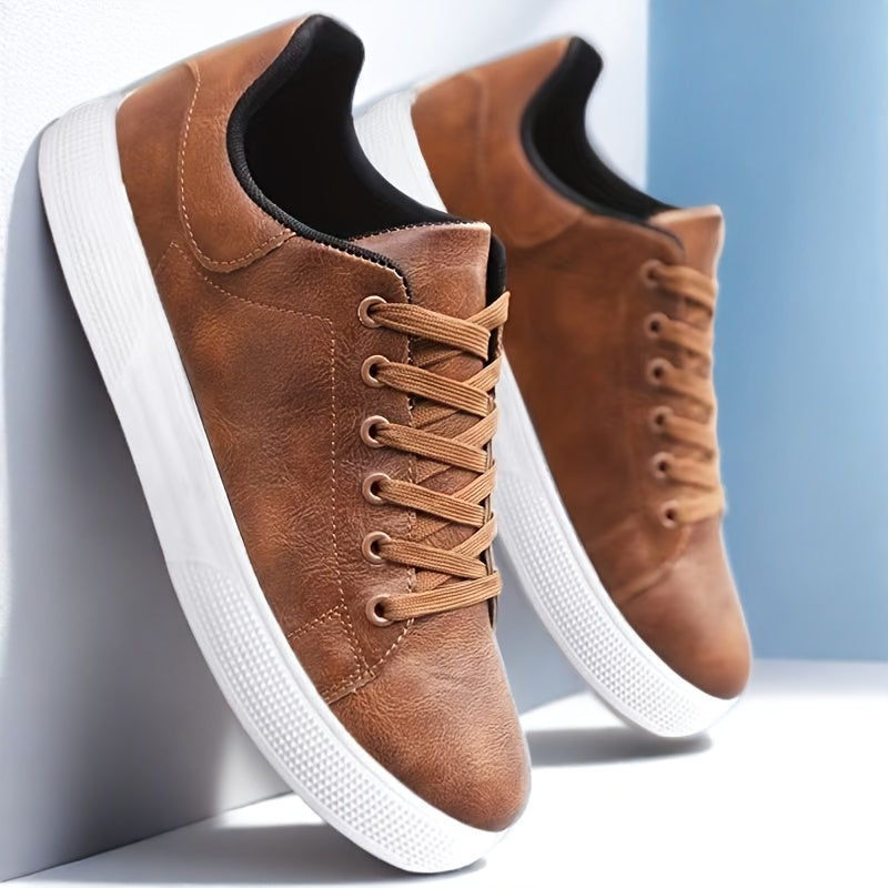 Men's Casual Low-Top Sports Shoes with Breathable Upper