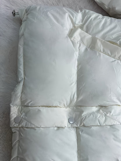 Կանացի նորաձև ձմեռային կայծակաճարմանդով և գլխարկով բաճկոն - ամենօրյա, հաստ վերնազգեստ գրպաններով, երկար թևքերով, չձգվող գործվածք, միագույն, 100գ/մ², իդեալական է ցուրտ եղանակի համար, ձմեռային հագուստ