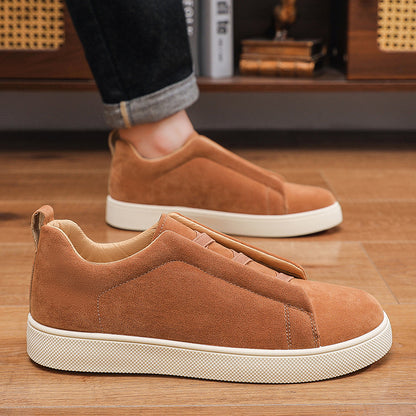 Men's Casual Loafers Low-Top Slip-On All-Season Shoes