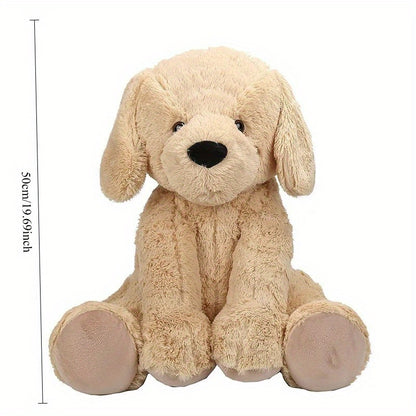 Շան փափուկ խաղալիք՝ Ոսկեգույն Ռետրիվեր տիկնիկ, մեծ տիկնիկ, մեծ շան գրկախառնության նվեր աղջիկների համար