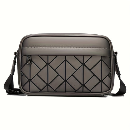 Men's Crossbody Bag with Adjustable Strap - Sleek Minimalist Purse, Spacious Interior for Everyday Commute, Formal  Casual Outings - Durable Crossbody Backpack for Men