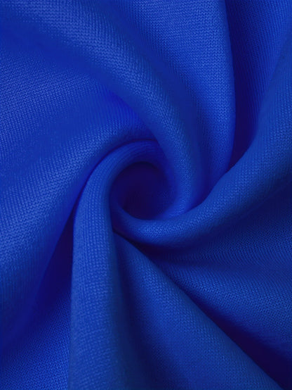 Տղամարդու տառային նախշերով կոնտրաստային գույնի բեյսբոլի բաճկոն