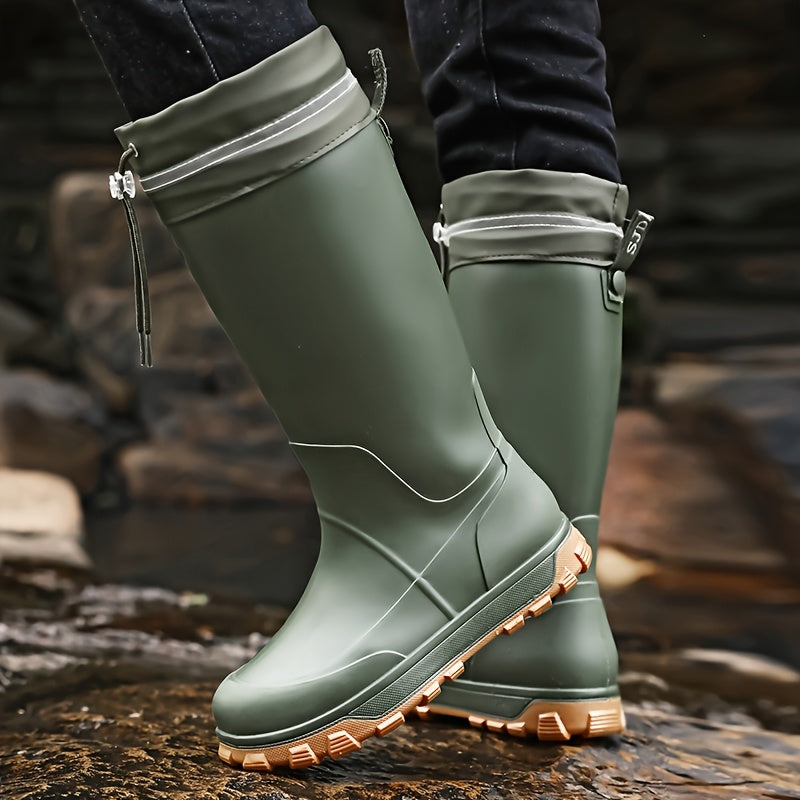 Men's All-Season Waterproof High-Top Outdoor Boots