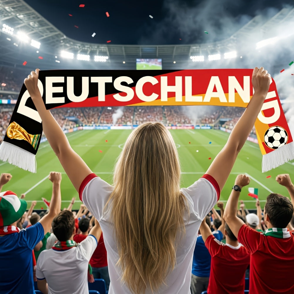 2026 FIFA US-Canada-Mexico World Cup Fan Scarf – Sports Style