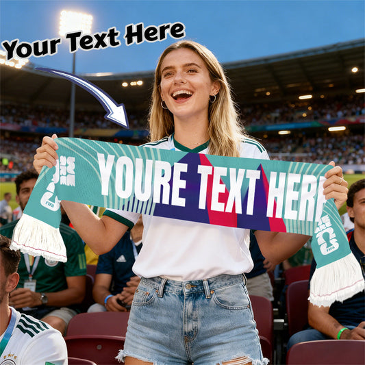 Custom FIFA World Cup 2026 Scarf - Fan Gift for Match Days - ayq