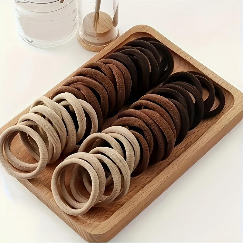 32-Piece Set of High Elasticity Hair Ties for Women