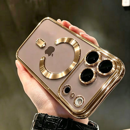 Luxury Shock-Resistant Magnetic Phone Case for iPhone 18/17 Pro Max