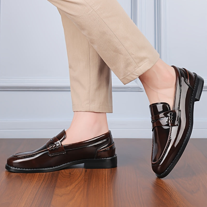 Men's Casual Business Loafers Lightweight Breathable Shoes
