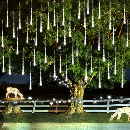 192 Leds USB Meteor Shower Lights - 8 Strands