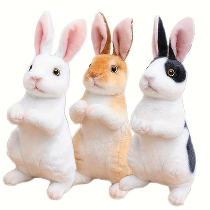 Toy Figure Doll: Lifelike Rabbit Plush Toy, Adorable Rabbit Plush Animal, Perfect for Video Game Fans, Birthday Gifts, and Easter Decorations, Plush Figures