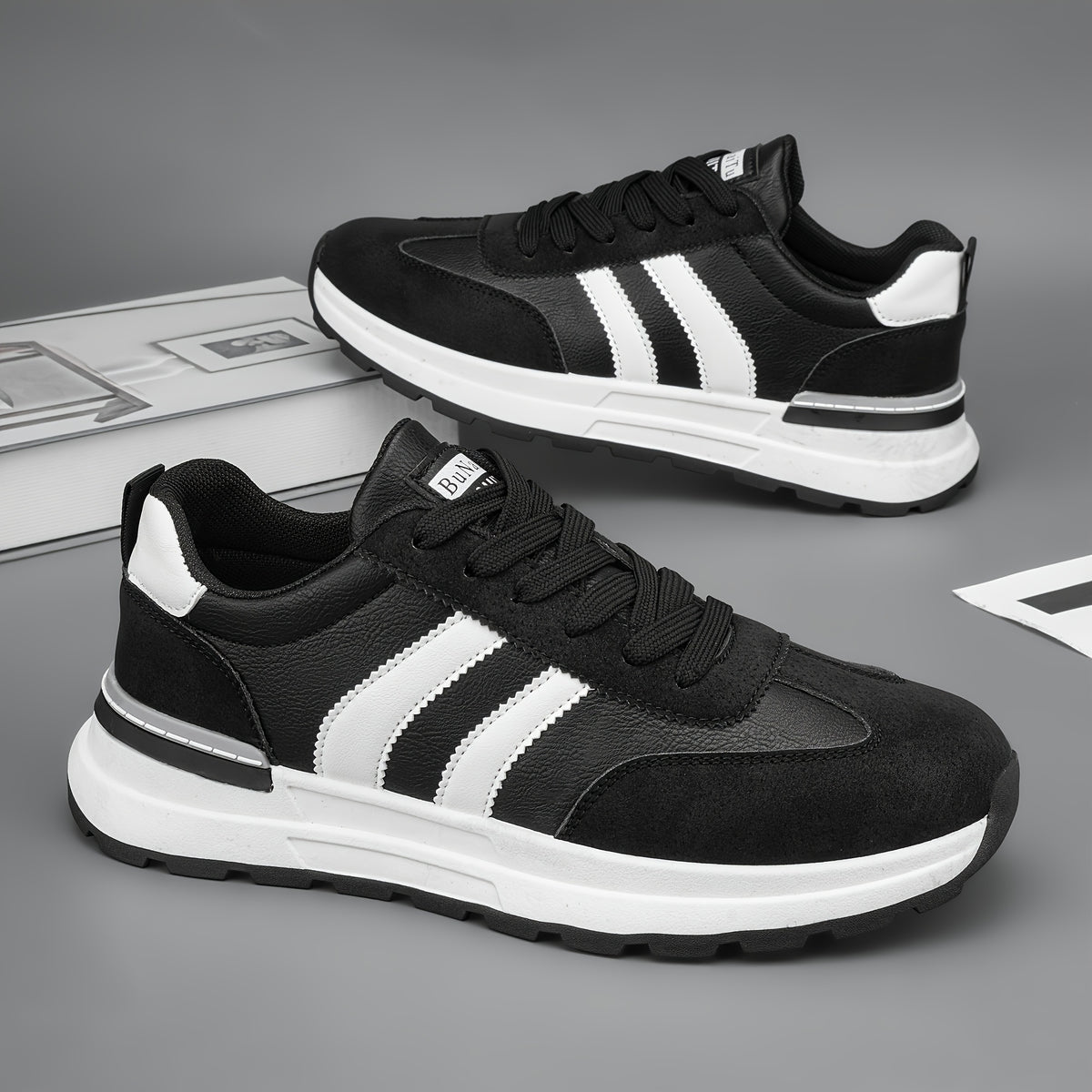 Men's Lightweight Casual Running Sneakers with Strong Grip