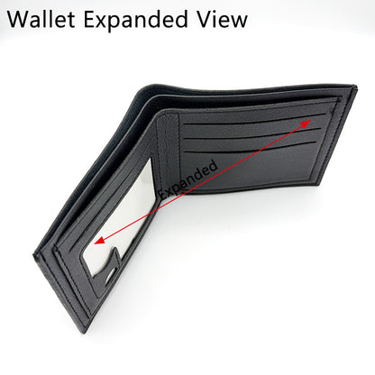 【No Box】2pcs CKIRUV Men's Wallet & Belt Matching Set - Buckle Business Belt & Wallet Combo, no Gift Boxed for, Husband, Boyfriend (Valentine's Day/Father's Day Present), Suitable for Business & Casual Wear