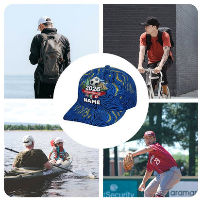 Men's Casual USA-Canada-Mexico Baseball Cap - Lightweight Polyester