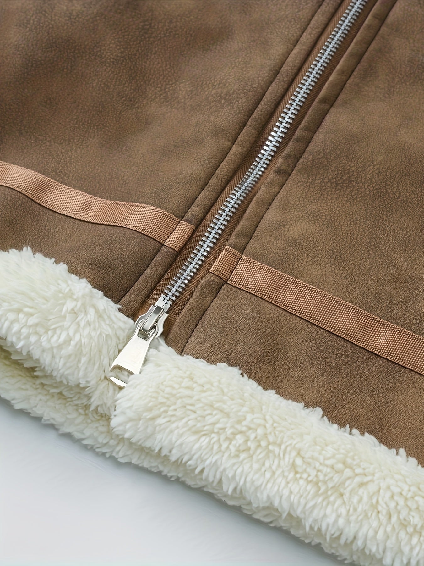 Men'S Heavy-Duty Full-Zip Jacket - Thick Winter Coat with Full-Zip Closure, Lapel Collar, Non-Stretch Fabric - Cold Weather Outerwear for Formal & Casual Events, Winter Jacket, Formal Event Attire, Sleek Design, Durable Const