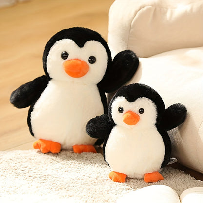 1pc Penguin Plush Toy, 22.0/30.0cm, Soft Polyester Stuffed Animal, Perfect Gift for Kids, Room Decor, Birthday, Christmas Present, Fun Companion