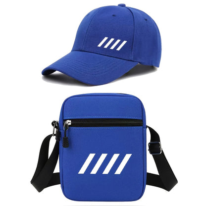 Unisex Adjustable Polyester Baseball Cap with Letter Print