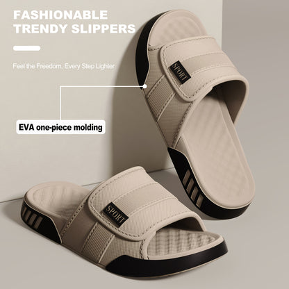 Unisex EVA Platform Slippers - Non-Slip Casual Indoor & Outdoor Shoes