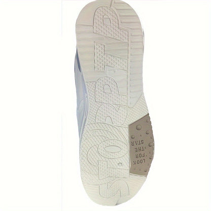 Lace-Up Athletic Footwear - Non-Slip, Durable  Versatile Casual Shoes for All Seasons