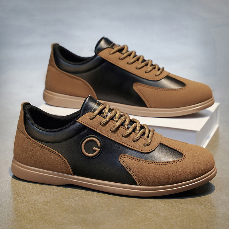 LOEIKAN 2026 Spring New Men'S Low-Top Traditional Shoes, Comfortable, Trendy, Fashionable, Versatile Outdoor Street Footwear - ayq