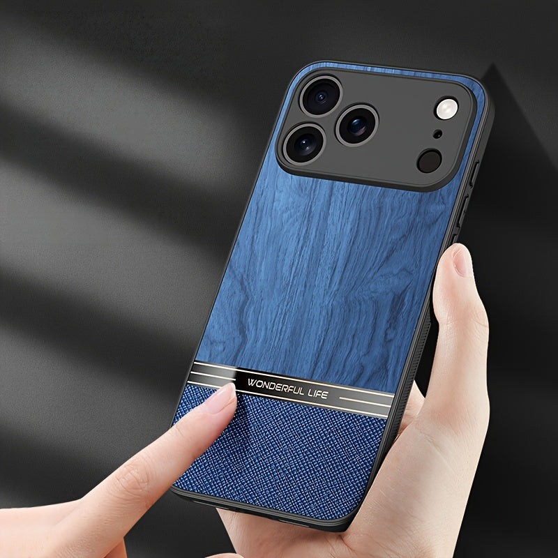 Shockproof Retro Style PC Phone Case for iPhone 18 Pro/Pro Max