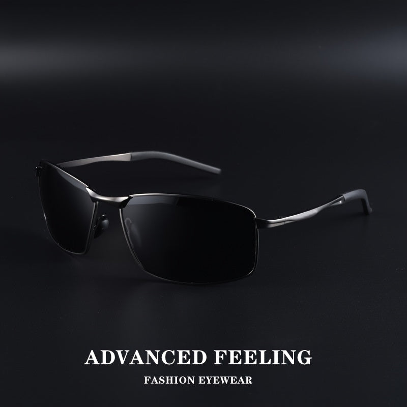 Men's Polarized UV400 Stainless Steel Driving Sunglasses